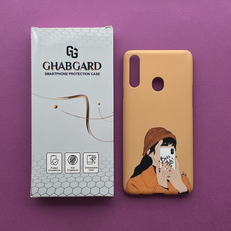 کاور قاب گارد مدل دخترانه مناسب برای گوشی موبایل سامسونگ Galaxy A20s