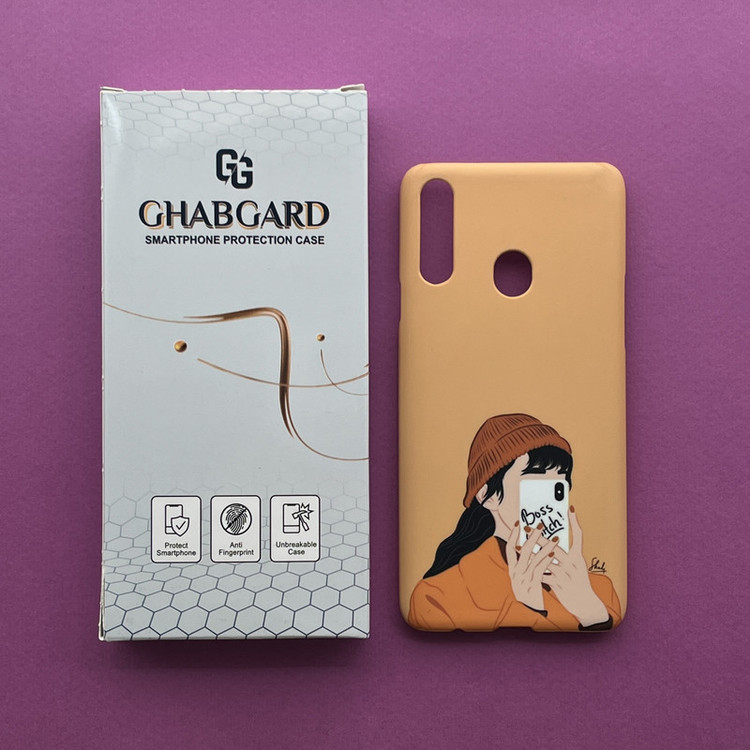کاور قاب گارد مدل دخترانه مناسب برای گوشی موبایل سامسونگ Galaxy A20s