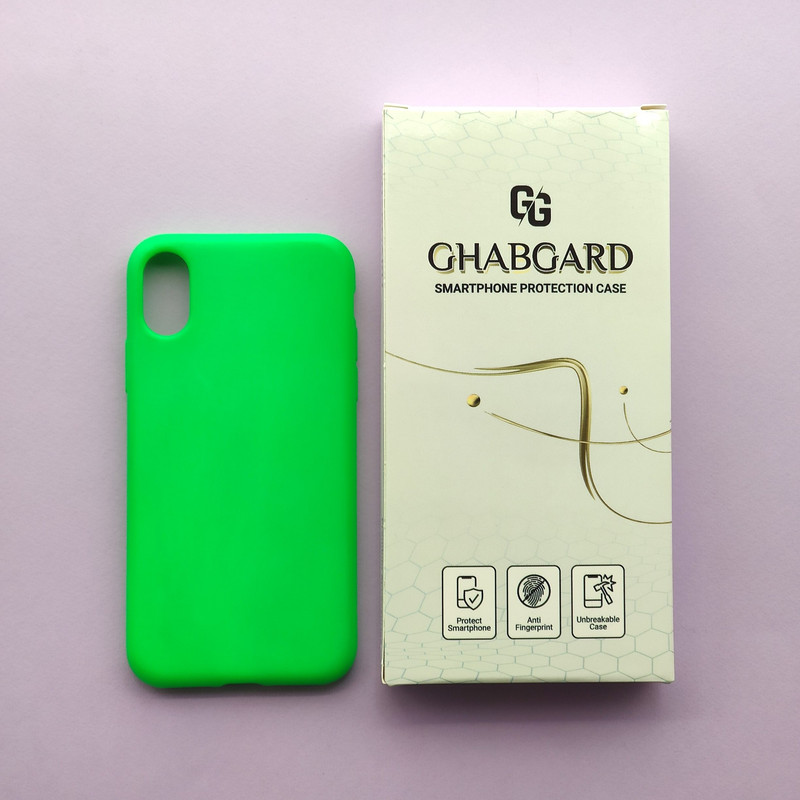 کاور قاب گارد مدل ژله ای ساده مناسب برای گوشی موبایل اپل iphone X / Xs