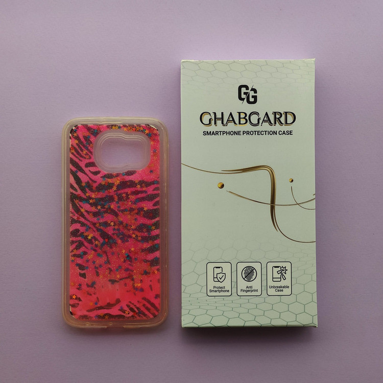 کاور قاب گارد مدل دورژله ای آکواریومی دخترانه مناسب برای گوشی موبایل سامسونگ Galaxy S6