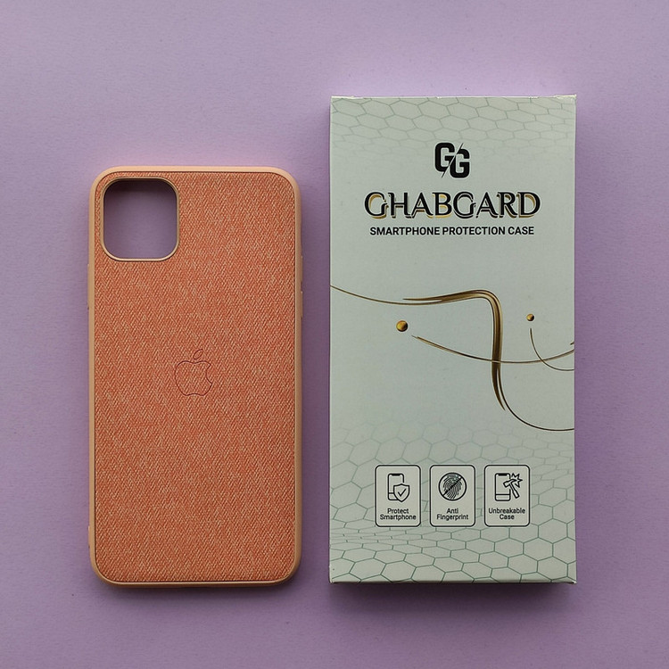 کاور قاب گارد مدل طرح چرمی ساده مناسب برای گوشی موبایل اپل iPhone 11 Pro Max
