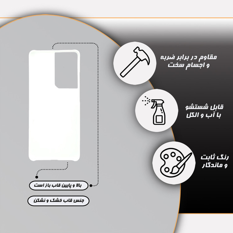 کاور قاب گارد مدل انیمه مناسب برای گوشی موبایل سامسونگ Galaxy S21 Ultra