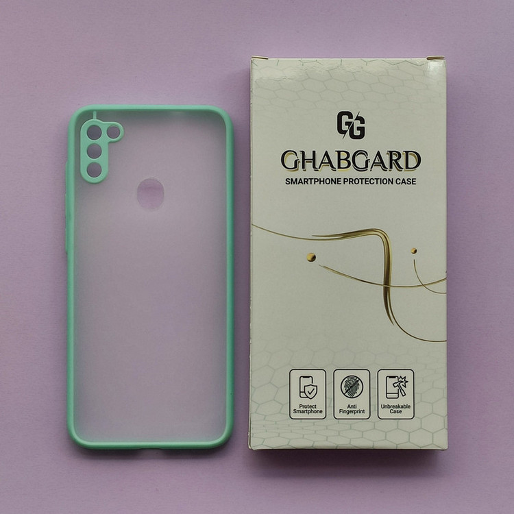 کاور قاب گارد مدل پشت طلقی ساده مناسب برای گوشی موبایل سامسونگ Galaxy A11 / M11