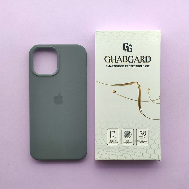 کاور قاب گارد مدل سیلیکونی ساده مناسب برای گوشی موبایل اپل iPhone 12 Pro Max