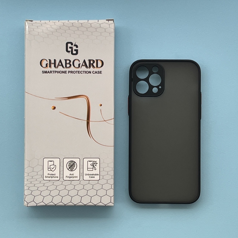 کاور قاب گارد مدل دور ژله ای ساده مناسب برای گوشی موبایل اپل IPhone 12 pro