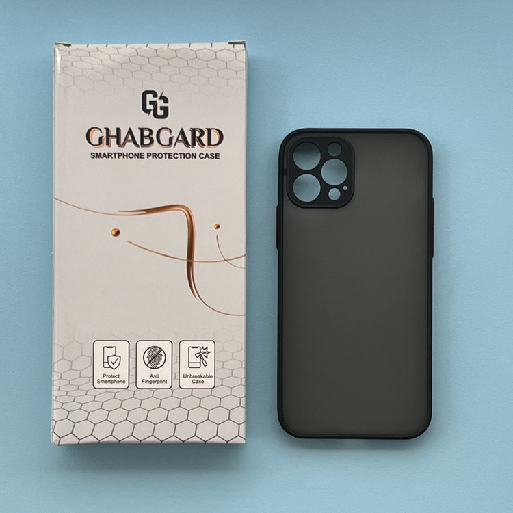 کاور قاب گارد مدل دور ژله ای ساده مناسب برای گوشی موبایل اپل IPhone 12 pro