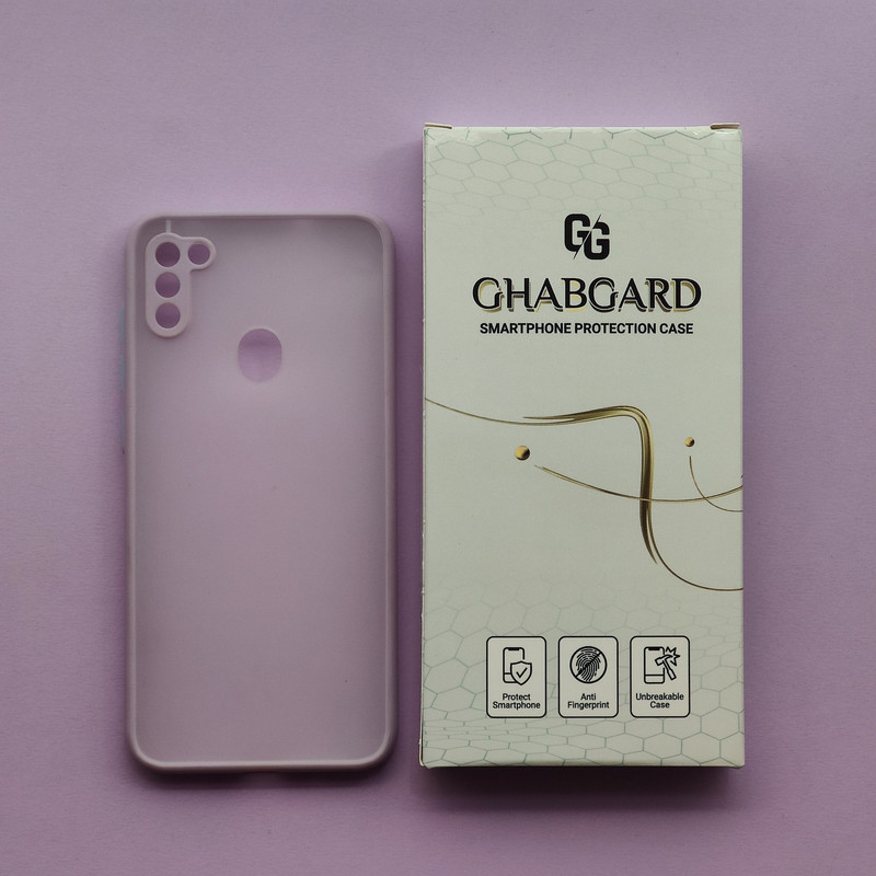 کاور قاب گارد مدل پشت طلقی ساده مناسب برای گوشی موبایل سامسونگ Galaxy A11 / M11