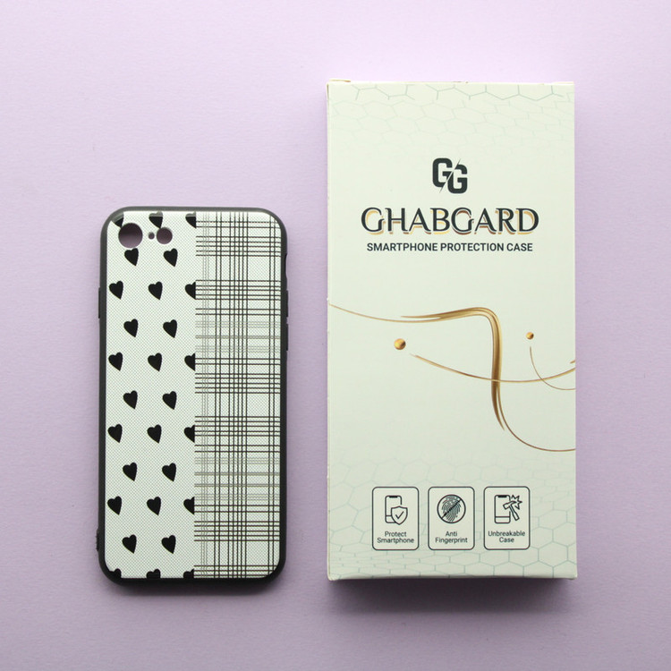 کاور قاب گارد مدل دور ژله ای دخترانه مناسب برای گوشی موبایل اپل iPhone 7/8/SE 2020/SE 2022