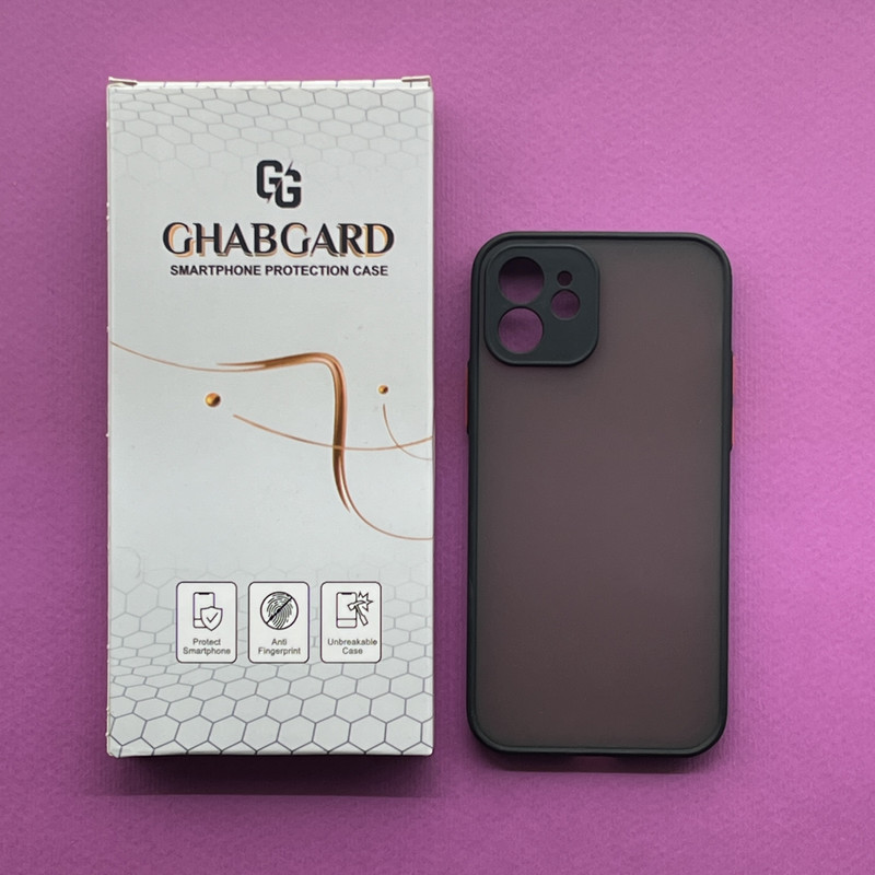 کاور قاب گارد مدل دور ژله ای ساده مناسب برای گوشی موبایل اپل iPhone 12