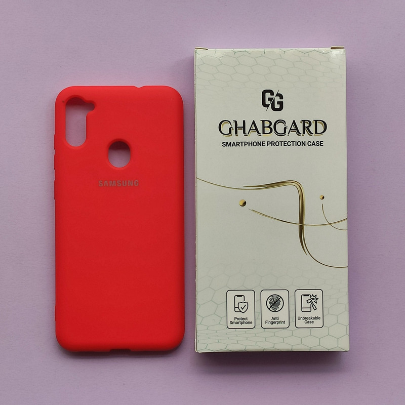 کاور قاب گارد مدل سیلیکونی ساده مناسب برای گوشی موبایل سامسونگ Galaxy A11 / M11