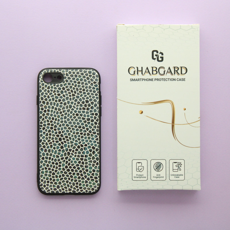 کاور قاب گارد مدل دور ژله ای پوست ماری مناسب برای گوشی موبایل اپل iPhone 7/8/SE 2020/SE 2022