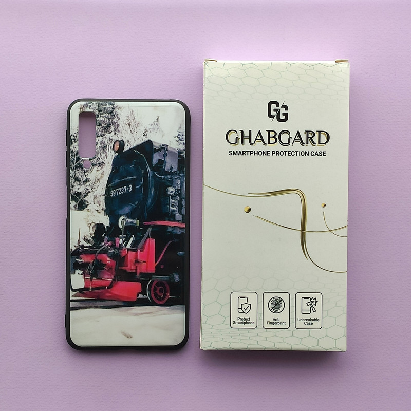 کاور قاب گارد مدل دور ژله ای فانتزی مناسب برای گوشی موبایل سامسونگ Galaxy A750 / A7 2018
