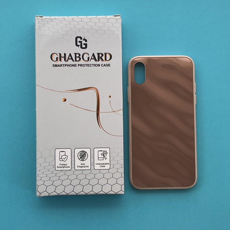 کاور قاب گارد مدل دور ژله ای لیزری مناسب برای گوشی موبایل اپل Iphone X / XS