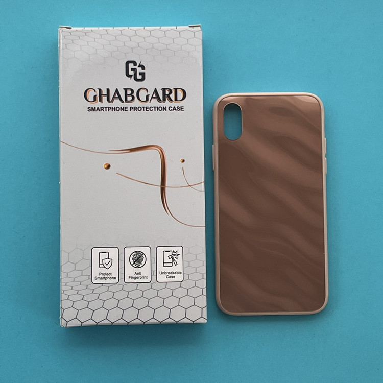 کاور قاب گارد مدل دور ژله ای لیزری مناسب برای گوشی موبایل اپل Iphone X / XS