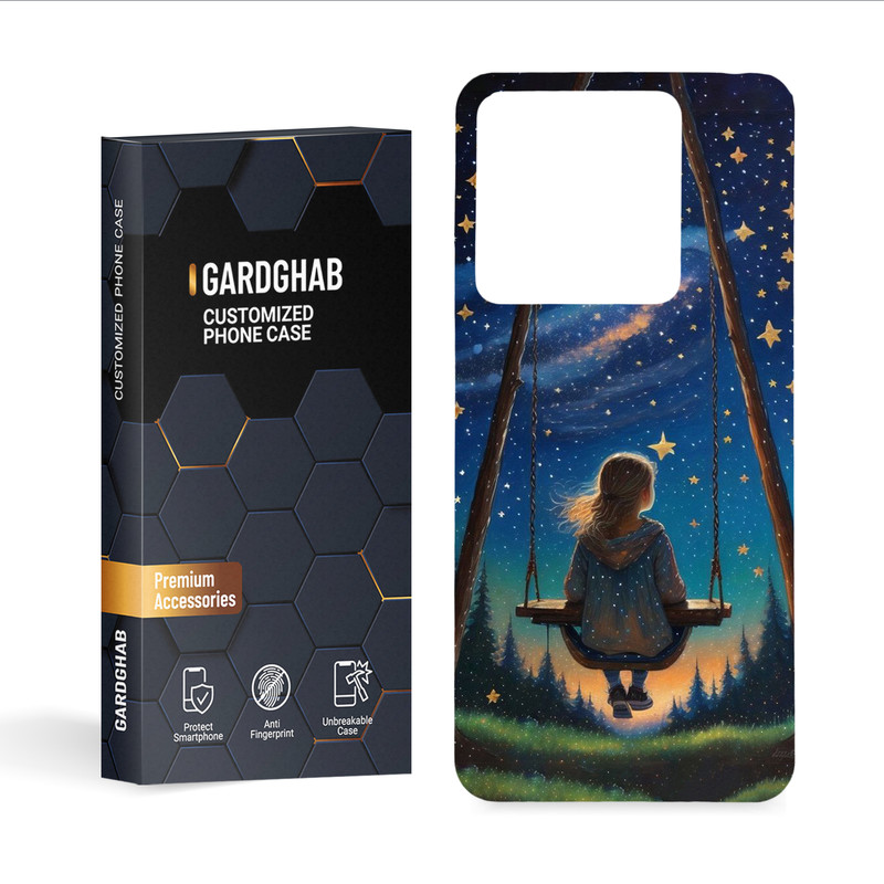 کاور گارد قاب مدل دخترانه مناسب برای گوشی موبایل شیائومی Redmi Note 13 pro 5G / Poco X6 5G