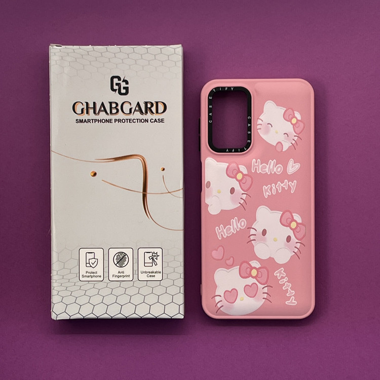 کاور قاب گارد مدل سیلیکونی دخترانه مناسب برای گوشی موبایل سامسونگ Galaxy A13 4G