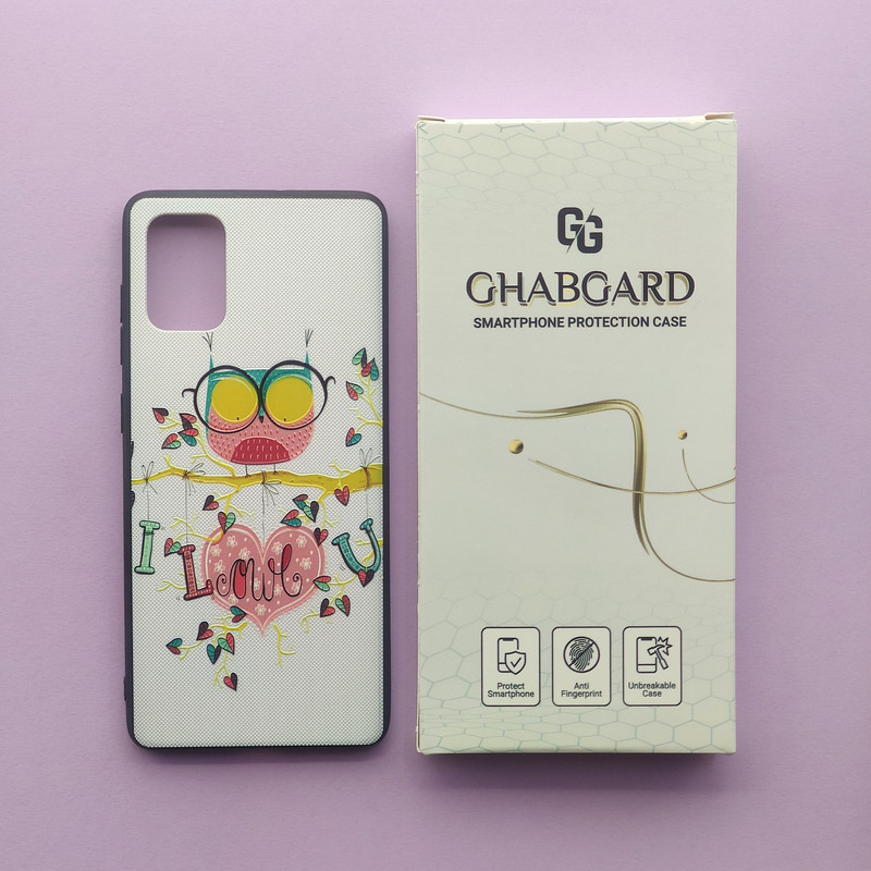 کاور قاب گارد مدل ژله ای دخترانه مناسب برای گوشی موبایل سامسونگ Galaxy A71