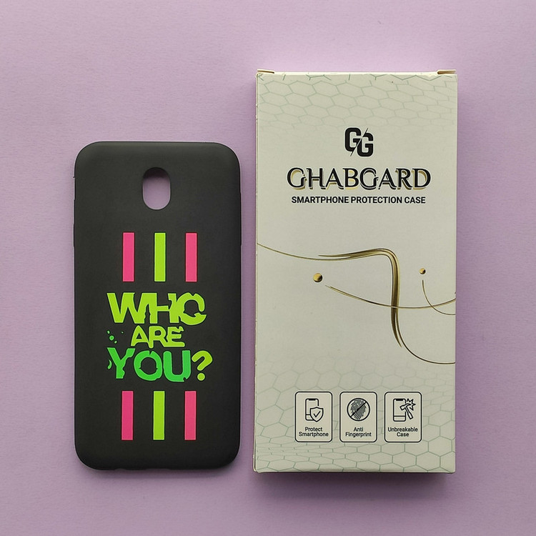 کاور گارد قاب مدل ژله ای فانتزی مناسب برای گوشی موبایل سامسونگ Galaxy J7PRO/J730