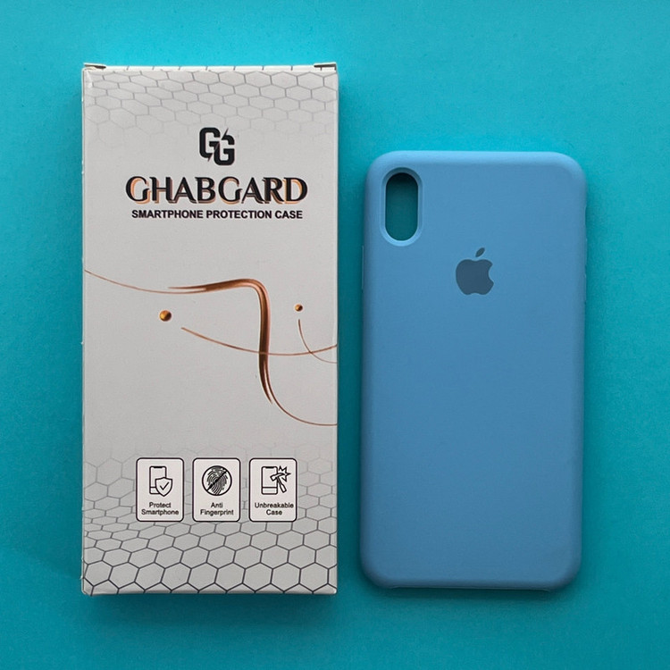 کاور قاب گارد مدل سیلیکونی ساده مناسب برای گوشی موبایل اپل Iphone XS Max