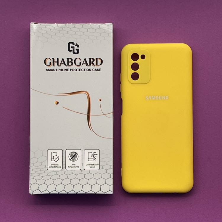 کاور قاب گارد مدل سیلیکونی ساده مناسب برای گوشی موبایل سامسونگ Galaxy A03 s