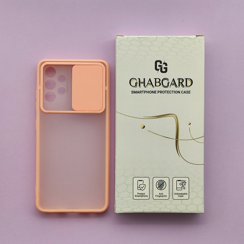 کاور قاب گارد مدل پشت شیشه ای ساده مناسب برای گوشی موبایل سامسونگ Galaxy A324G