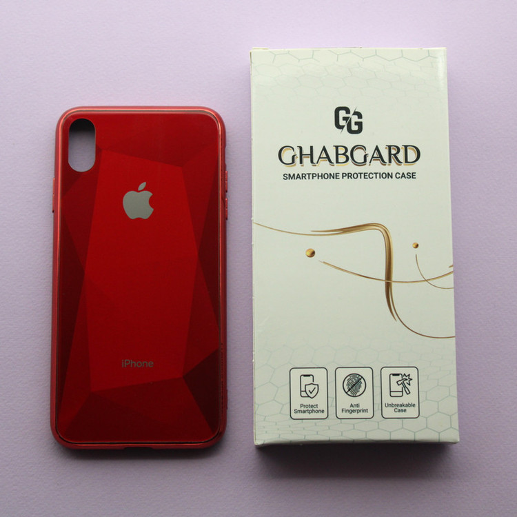 کاور قاب گارد مدل الماسی ساده مناسب برای گوشی موبایل اپل iPhone XS Max