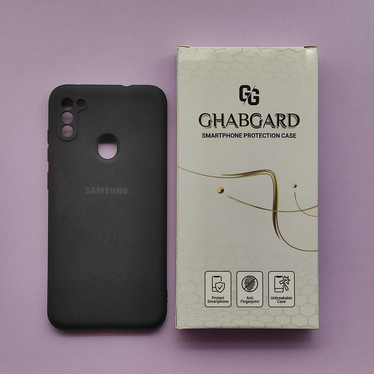 کاور قاب گارد مدل سیلیکونی ساده مناسب برای گوشی موبایل سامسونگ Galaxy A11 / M11