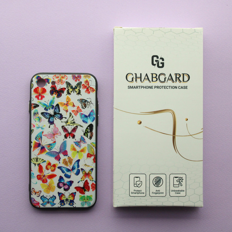 کاور قاب گارد مدل دور ژله ای دخترانه مناسب برای گوشی موبایل اپل iPhone 7/8/SE 2020/SE 2022