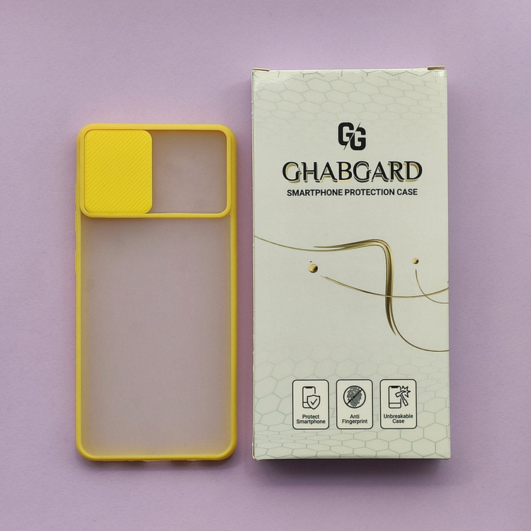 کاور قاب گارد مدل پشت طلقی ساده مناسب برای گوشی موبایل سامسونگ Galaxy A51