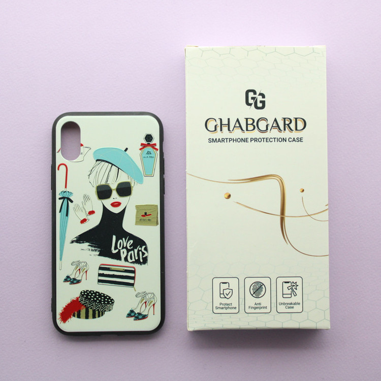 کاور قاب گارد مدل دور ژله ای دخترانه مناسب برای گوشی موبایل اپل iPhone X / Xs