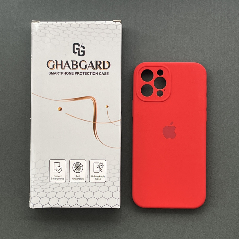 کاور قاب گارد مدل سیلیکونی ساده مناسب برای گوشی موبایل اپل IPhone 12 pro