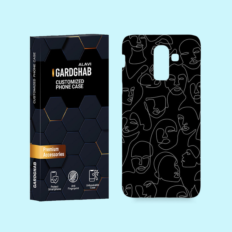 کاور گارد قاب علوی مدل ساده و مینیمال مناسب برای گوشی موبایل سامسونگ Galaxy J8 2018