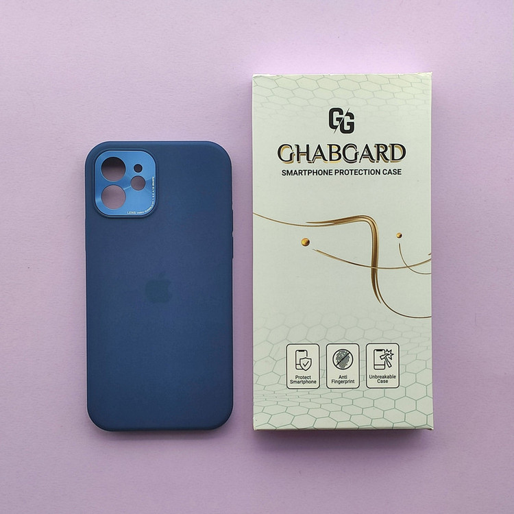 کاور قاب گارد مدل سیلیکونی ساده مناسب برای گوشی موبایل اپل iPhone 12