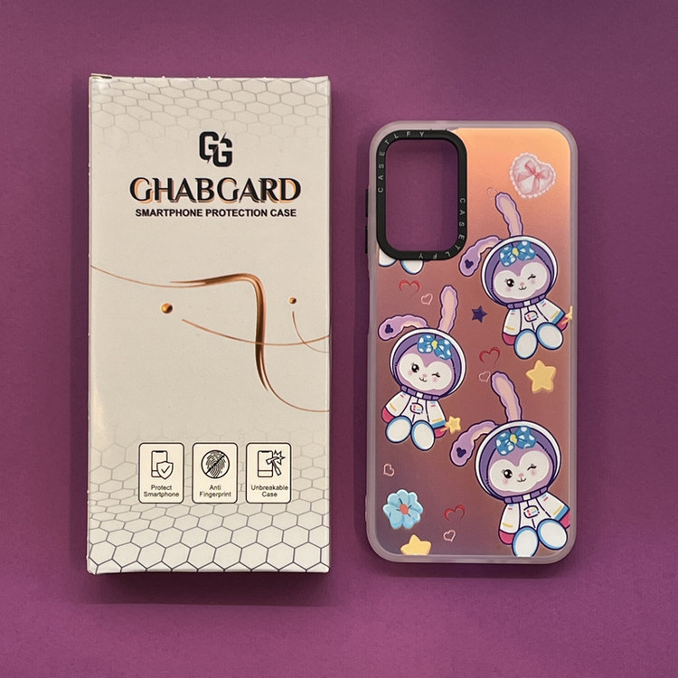 کاور قاب گارد مدل دور ژله ای دخترانه مناسب برای گوشی موبایل سامسونگ Galaxy A14
