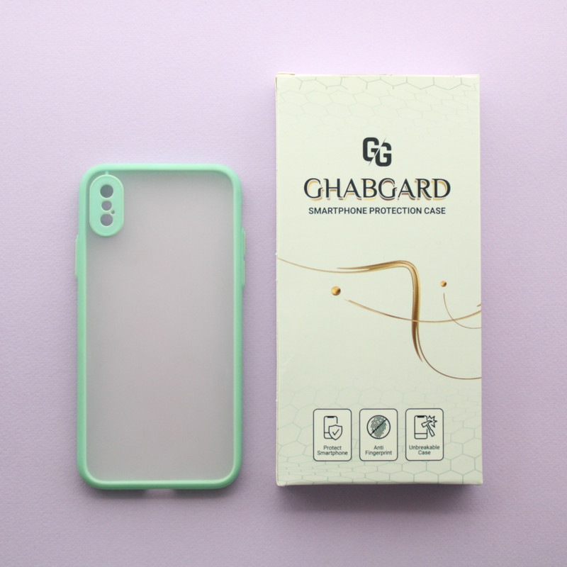 کاور قاب گارد مدل طلقی ساده مناسب برای گوشی موبایل اپل iPhone X / Xs