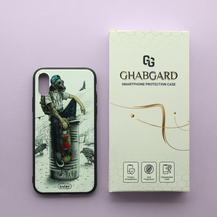 کاور قاب گارد مدل پسرانه مناسب برای گوشی موبایل اپل iPhone X / Xs