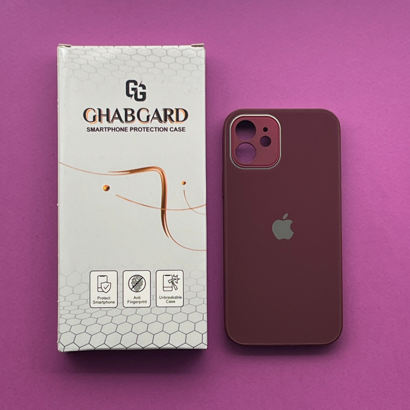 کاور قاب گارد مدل پشت گلس ساده مناسب برای گوشی موبایل اپل IPhone 12