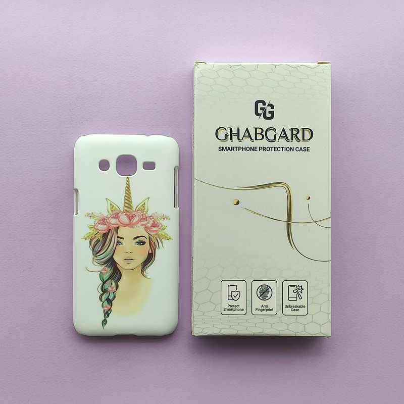 کاور قاب گارد مدل دخترانه مناسب برای گوشی موبایل سامسونگ Galaxy J2