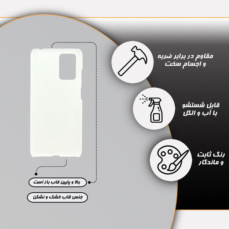 کاور قاب گارد مدل پسرانه مناسب برای گوشی موبایل شیائومی Redmi 10/Redmi 10 prime