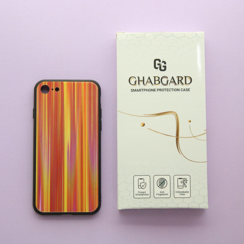 کاور قاب گارد مدل پشت گلس ساده لیزری مناسب برای گوشی موبایل اپل iPhone 7/8/SE 2020/SE 2022