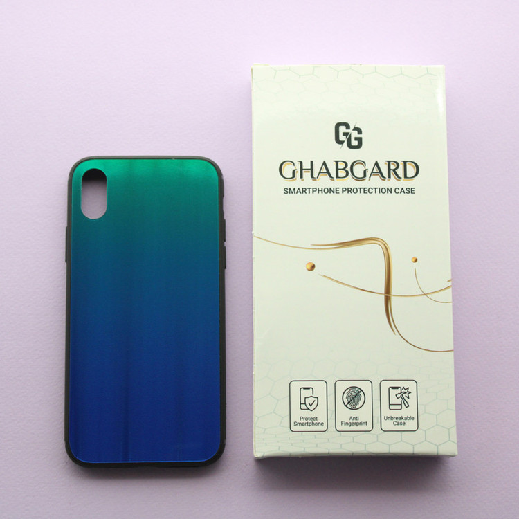 کاور قاب گارد مدل دور ژله ای مشکی لیزری مناسب برای گوشی موبایل اپل iphone X / Xs