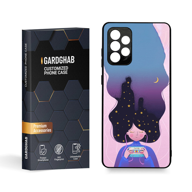 کاور گارد قاب مدل دخترانه مناسب برای گوشی موبایل سامسونگ Galaxy A72