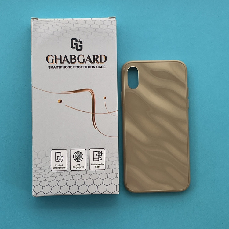 کاور قاب گارد مدل دور ژله ای لیزری مناسب برای گوشی موبایل اپل Iphone X / XS