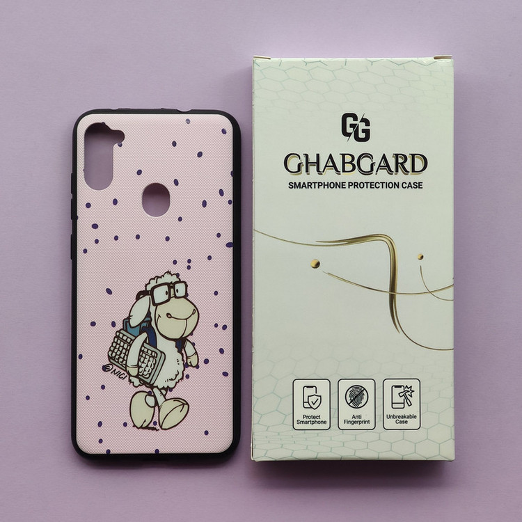 قاب گارد مدل دور ژله ای دخترانه مناسب برای گوشی موبایل سامسونگ Galaxy A11 / M11