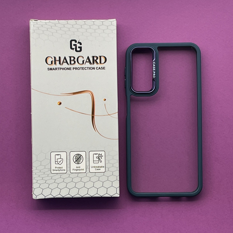 کاور قاب گارد مدل پشت طلقی مناسب برای گوشی موبایل سامسونگ Galaxy A24