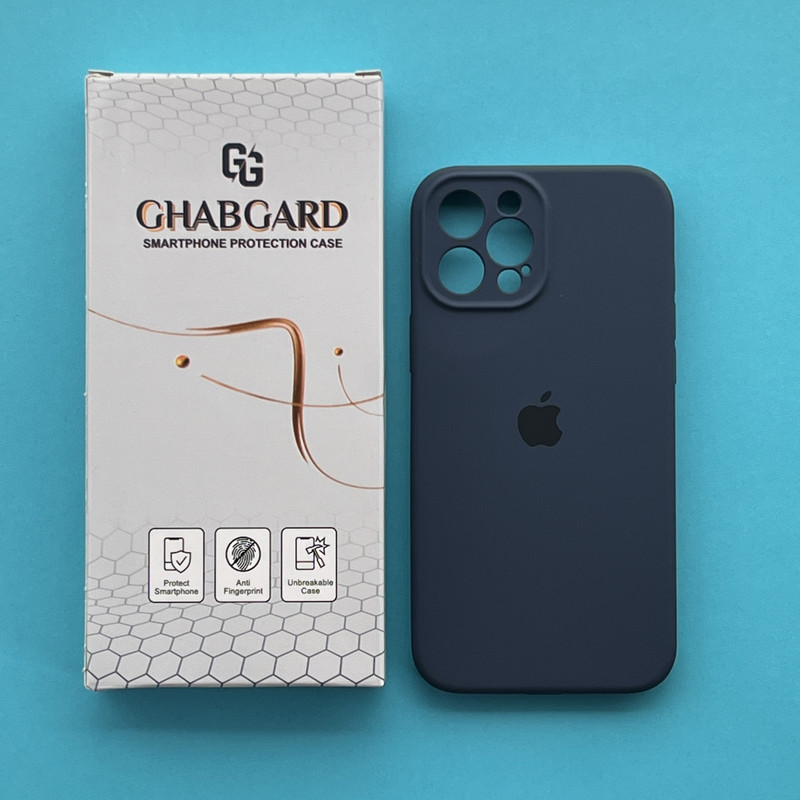 کاور قاب گارد مدل سیلیکونی ساده مناسب برای گوشی موبایل اپل IPhone 12 PROMAX