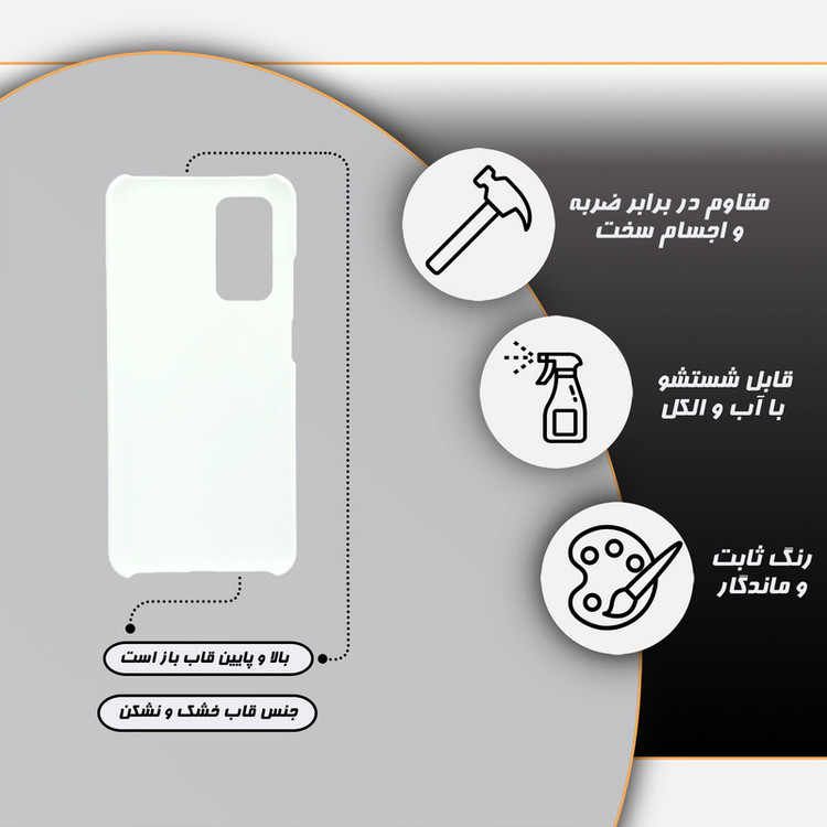 کاور گارد قاب مدل فانتزی مناسب برای گوشی موبایل شیائومی mi 10t
