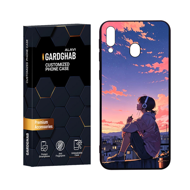 کاور گارد قاب علوی مدل Gls مناسب برای گوشی موبایل سامسونگ Galaxy M20