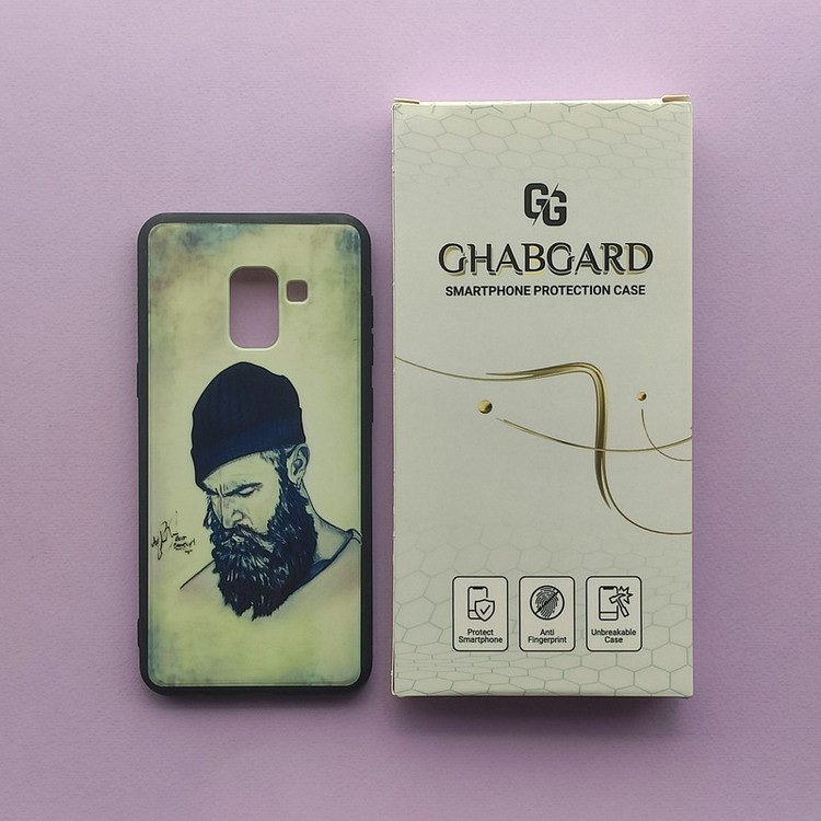 کاور قاب گارد مدل دور ژله ای پسرانه مناسب برای گوشی موبایل سامسونگ Galaxy A8 2018