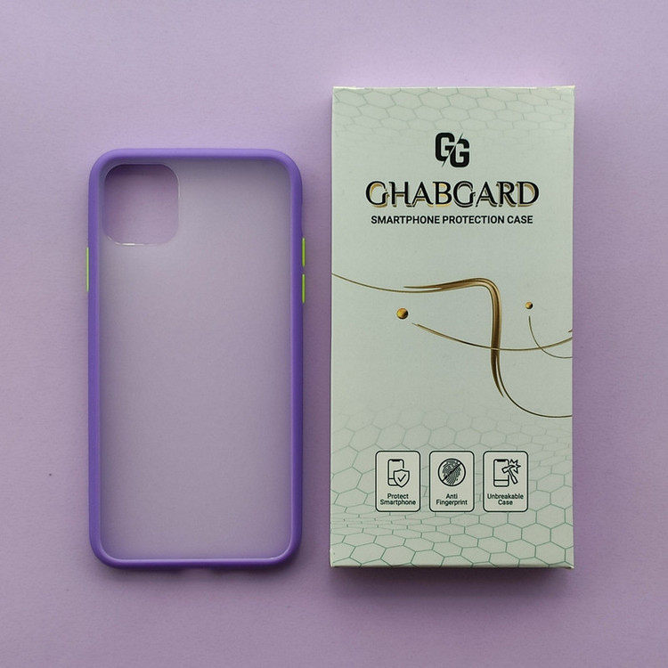 کاور قاب گارد مدل دور ژله ای ساده مناسب برای گوشی موبایل اپل iPhone 11 Pro Max